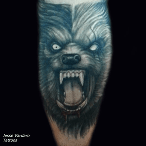 Wolf Tattoo by Jesse Vardaro