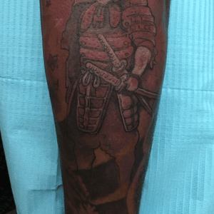 Another beautiful Samurai tattoo by: Brian "B-Train" Chambers @ Bad Monkey Tattoo