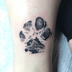 Second tattoo! #pawprint 