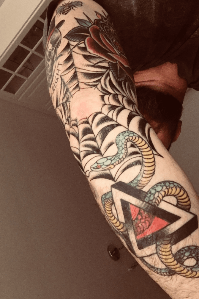 30 Patchwork Tattoos Unique and EyeCatching Design Ideas  100 Tattoos