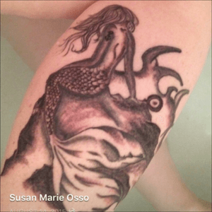 This was my mermaid after the second sitting one week post ink 2015. Thanks Robert Gibson of Gibson Ink