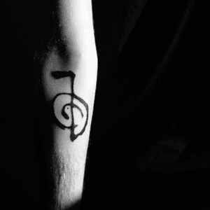 Tattoo done by me , Belgrade , Serbia #tattoo #tattoos #numbertattoo #lettering #letteringtattoo #blackandwhite #tattooartist #art #Tattoodo #blackworktattoo #tattooed #tattooart #blacktattoo #power #reikihealing 