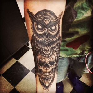 Dope ass owl&skull