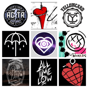 I would love to get an awesome throwback kind of tribute tattoo of some older and newer emo/punk rock bands. I hold a lot of these bands and their music close to my heart. The raw emotion and amazing music helps get me through the day. Having Megan be the one to create this tribute would be a dream come true. #megandreamtattoo #emokidthrowback #blink182 #theused #alltimelow #adaytoremember #Piercetheveil #bringmethehorizontattoo #mychemicalromance #yellowcard #greenday 