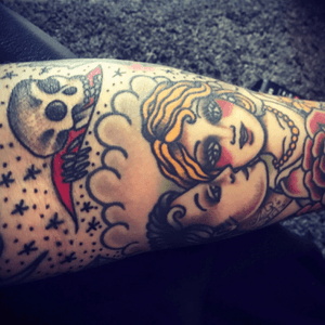 Part of my traditional #sleeve. #Funny little #creeper #filler 