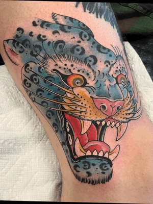 Snow cat. Done at @capturedtattoo. For all appointments email: Beau@capturedtattoo.com