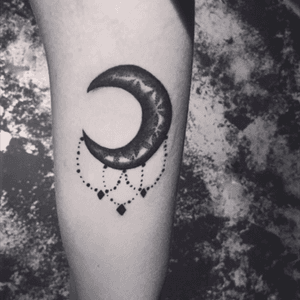 🌙✨ #moon #tattoo #sacredgeometry #dotwork #maryjobodyart #brasil #rj #sg #sp