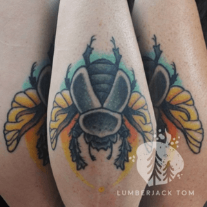 Healed - scarab tattoo