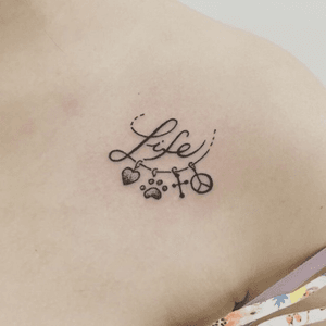 Tatuagem Life #jeffinhotattow #tatuagem #tattoo #life #lifetattoo #campomoura