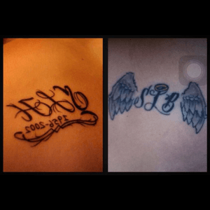 First tat, and a memorial one at that #SLB #gonebutnotforgotten #brothersistertat 