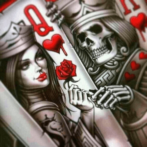 #queenofhearts #inspired #notatattoo 