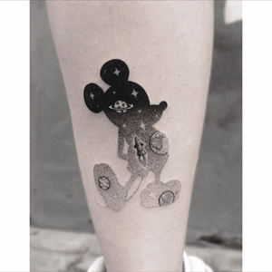 Galaxy Mickey Mouse tattoo #Disney #galaxy 
