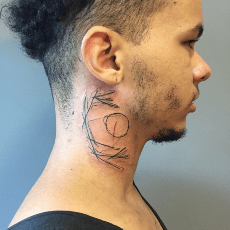 neck tattoo  Prices and Deals  Jun 2023  Shopee Singapore