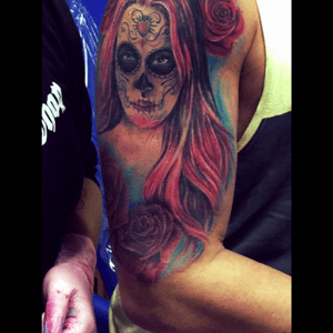 Day of the dead - Mexican girl