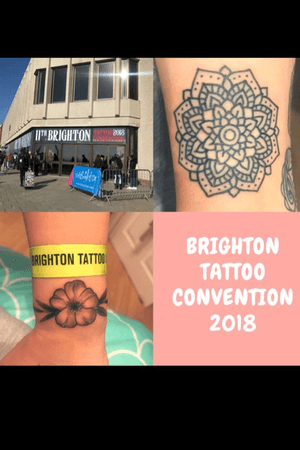 New Vlog about the Brighton Tattoo Convention 2018. Link to youtube channel in my bio on instagram. (steph_louise94)