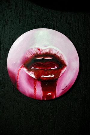 Vamp- oil on canvas - oleo sobre tela