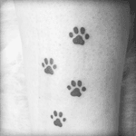 The second one 🐾🐶🐱 #loveforanimals #paws #firsttattoos  #lovefornature #dogpaws #catpaw 