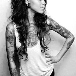 #tattoo #girl 