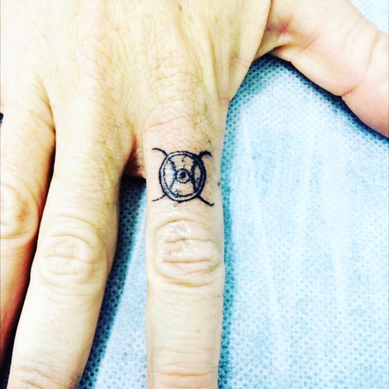 Tattoo uploaded by Fortune Tattoo • Finger Tattoo #minimaltattoo • Tattoodo