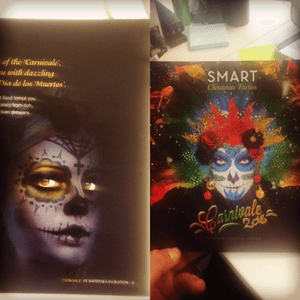 Just Saw these designs in a brochure  #masks  #color #colour #colours #colors #scary #scarywomen