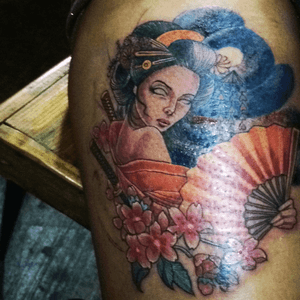 GF's tattoo Philippine Tattoo comp. #Japanese