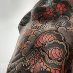 @delight_tattoo_needles #delightneedles #art #awesome #black #great #horimono #irezumi #background #ink #inked #instagram #instalike #instagood #japan #japanese #japanesetattoo #newpic #iltatuaggio #irezumicollective #oldschool #picoftheday #reclaimthedots #frontedelporto #wabori #roma #cherry #snake #tattoodo #TattoodoApp 