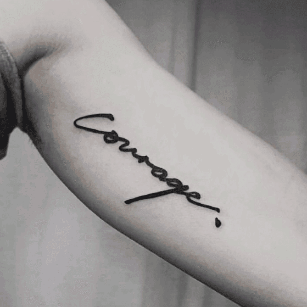 Tattoo Quotes About Courage QuotesGram
