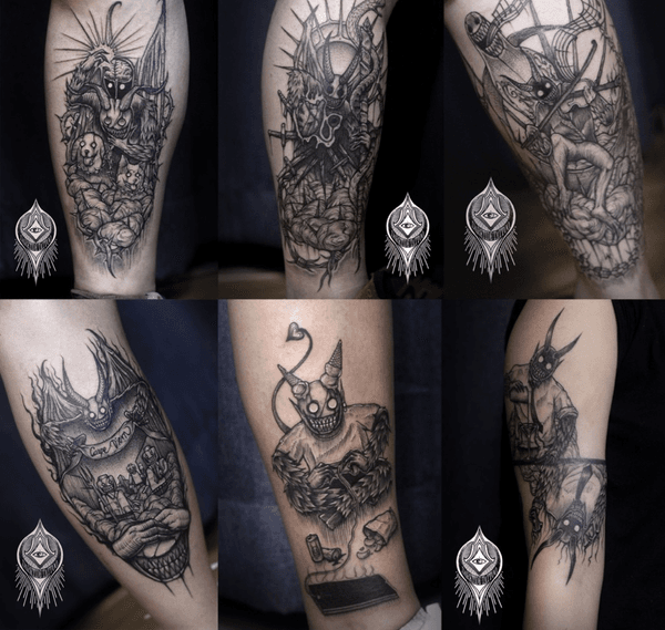 Tattoo from Darktide Tattoo Studio