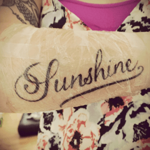 Sunshine for the golden state, my second home ☺️☺️#sunshine #goldenstate #secondhome #california #forearmtattoo 