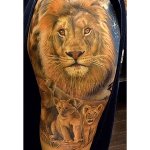 Lion family tattoo #lion 