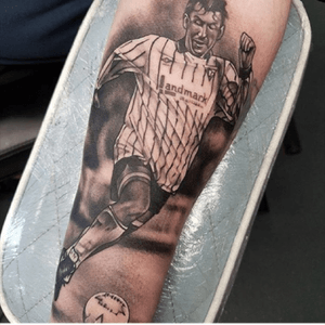 Dunfermline Athletic istvan Kozma tattoo #dafc #thepars #dunfermline #istvankozma #kozma #footballtattoo #football #dunfermlineathletic #coyp 
