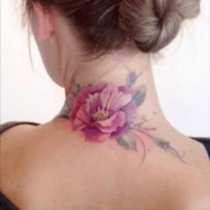 #megandreamtattoo #meganmassacrecontest I'd love to have a beautiful flower on my neck! Please, Megan! Please, Tattoodo!