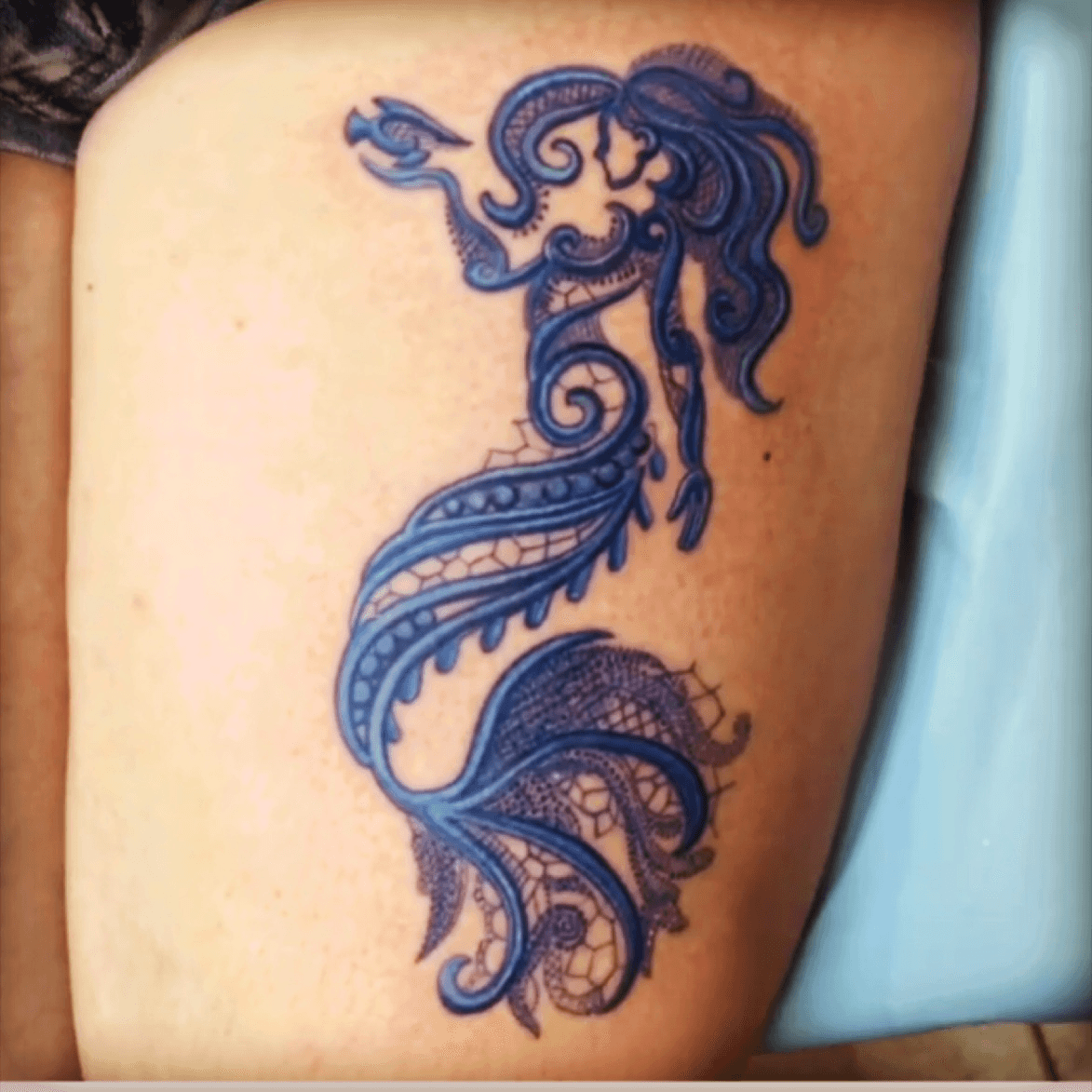 octopus tattoo tribal  Recherche Google  Mermaid tattoos Mermaid  drawings Trident tattoo