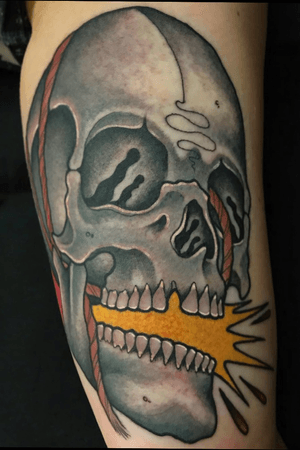 #skull #rope #neotraditional #traditional 