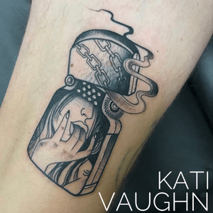 Tattoo by: Kati Vaughn. IG: kativaughn
