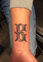 Done by Nick Uittenbogaard - Resident Artist. #tat #tatt #tattoo #tattoos #amazingtattoo #tattoolovers #ink #inked #inkedup #amazingink #inklovers #lettering #letteringtattoo #letters #armpiece #amazingart #artlovers #culemborg #netherlands