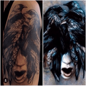 Medusa tattoo #ravens #medusa 