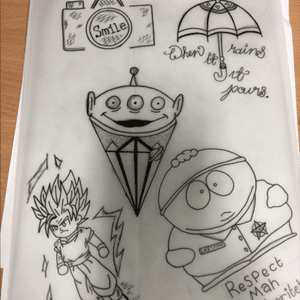Some flash/ designs drawn up for my apprentiship training 