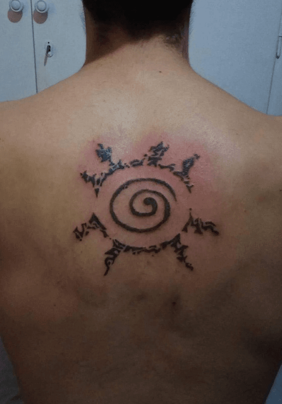 Tattoo uploaded by The Bogar  Naruto Tattoo kyubi seal kurama  Tattoodo