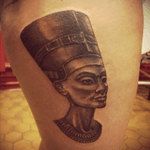 My Queen Nefertiti tattoo... Still so in ❤️ with it! #queennefertiti #nefertiti #tattoo #inked #girlswithtattoos #inkedbody #inkedgirl #inkedchick 