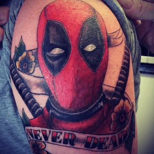 Deadpool peice that is in desperate need of some touch ups