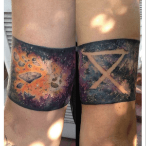 Brazalete #space #fantasy #tattoo #color #tatuaje #chile #circasurvive 