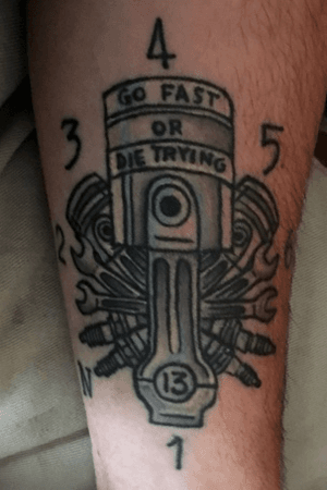 Tattoo uploaded by Blake Schodt • Go fast or die trying i love this ...