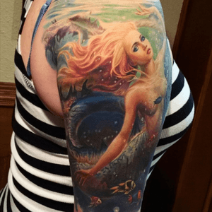 #megandreamtattoo Im a westcoast Island Girl Born and raised who adores the water and has longed to have a beautiful mermaid tattoo that reflects this. I  couldnt ask for anyone better to make this dream tattoo for me!! Please pick me!!! Xo