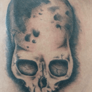 #tattoo #skulltattoo #moon #WildSpiritTattoo 