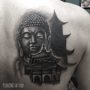 #tattoo #tattoos #ink #tattooed #tattooing #buddhatattoo #buddha #sicily #realistictattoo #blackandgreytattoo