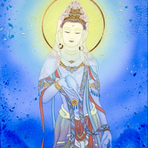 One day i will have this Guanyin as a half sleeve. I wasnt able to fit the whole picture in but my point gets across. #dreamtattoo 