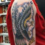 #traditionaltattoo #traditionaleagle #eagle #tradional by Matti Brown