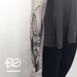 By RO. Robert Pavez • Kniv och Strömming - geometriska linjer • Studio Nice Tattoo • Stockholm - Sweden 2016 • Please! Don't copy® • #engraving #dotwork #etching #dot #linework #geometric #ro #blackwork #blackworktattoo #blackandgrey #black #tattoo 