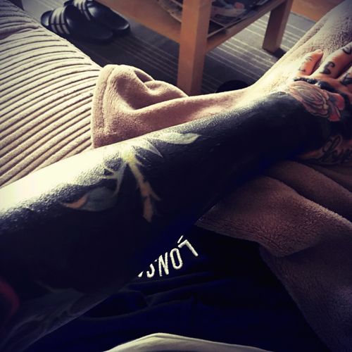 Tattoo uploaded by Diggler • Had left arm blackened out yesterday